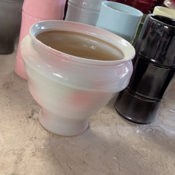 瓷片口20高23瑕景德镇陶瓷