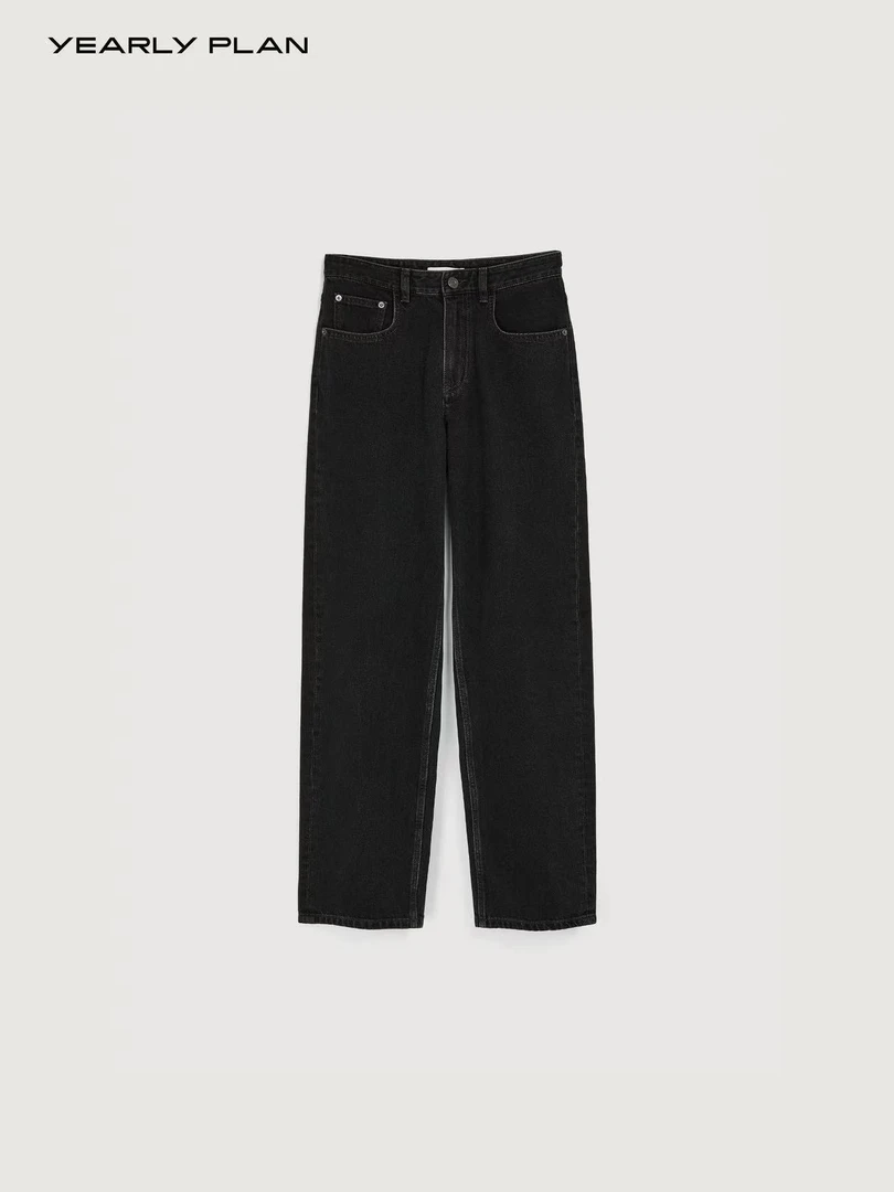 YEARLY PLAN 2025春夏经典直筒牛仔裤1982女款