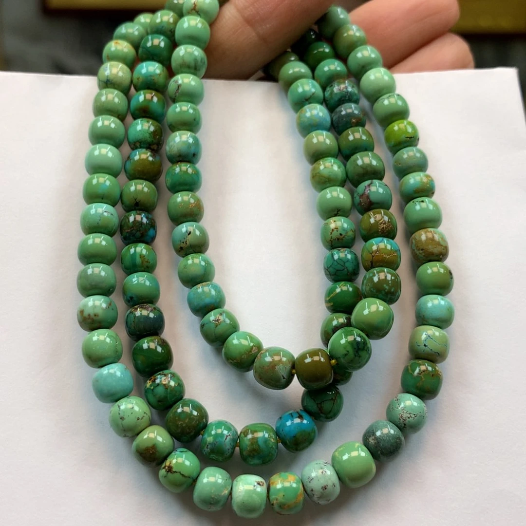 绿松石长链未镶嵌娱****