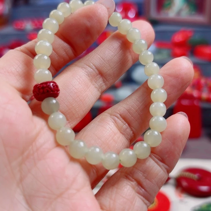 和田玉手链未镶嵌