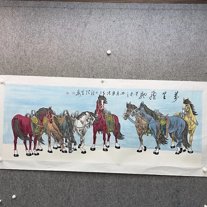 书法作品多次参加