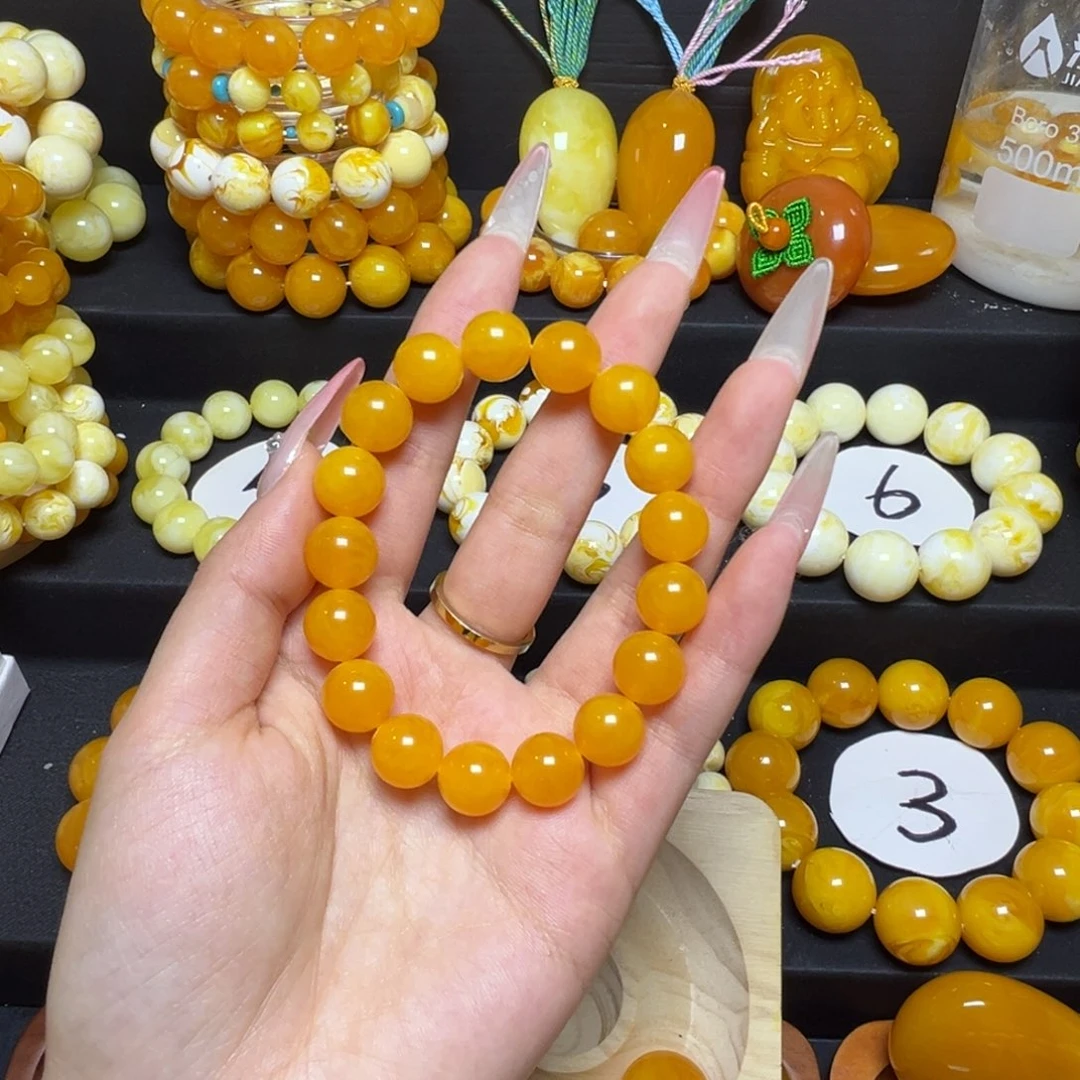 花***晴12mm全品无暇手串