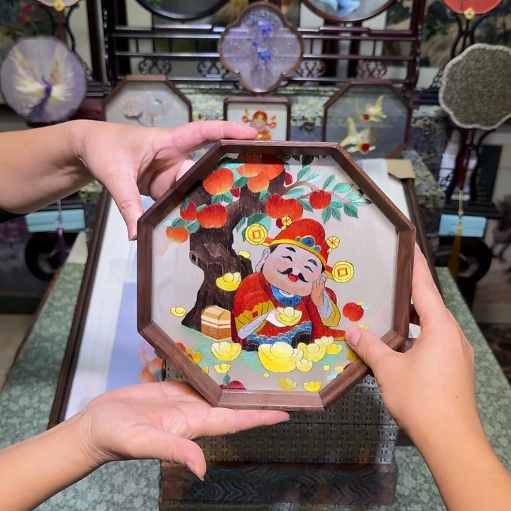 刺绣手工苏绣工艺制作技艺精湛