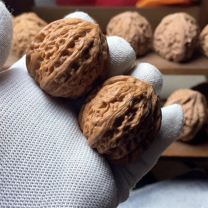 吊坠文玩核桃害****狗铁锤狮子头39