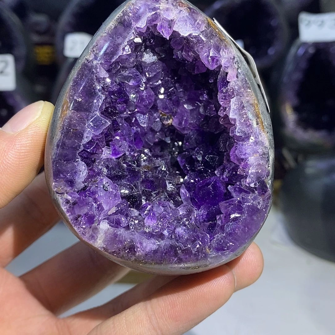 ㄨ***ˊ紫晶未镶嵌珠宝半成品229