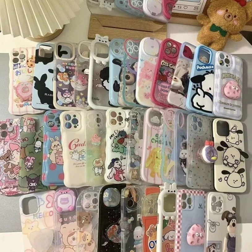 适用苹果手机壳盲盒iPhone14/13/12/11/15ProMax可爱简约福袋盲壳