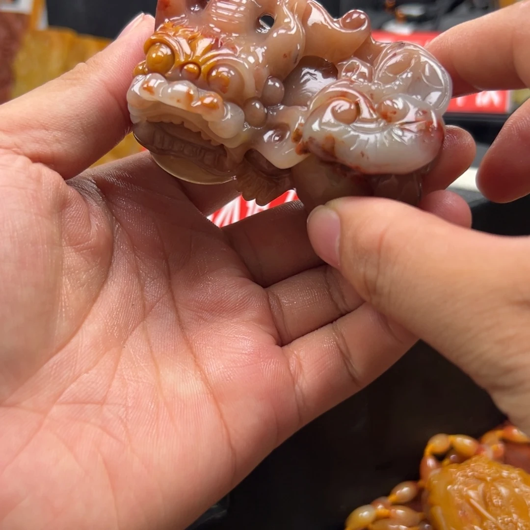 石英质玉（黄龙玉）未镶嵌多样性发货，发其一
