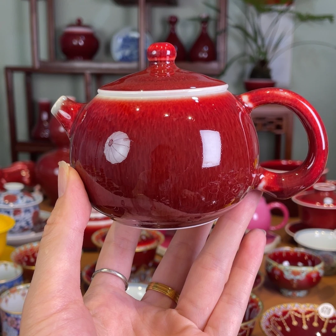 清欢雅玩原矿郎红福利西施壶200毫升