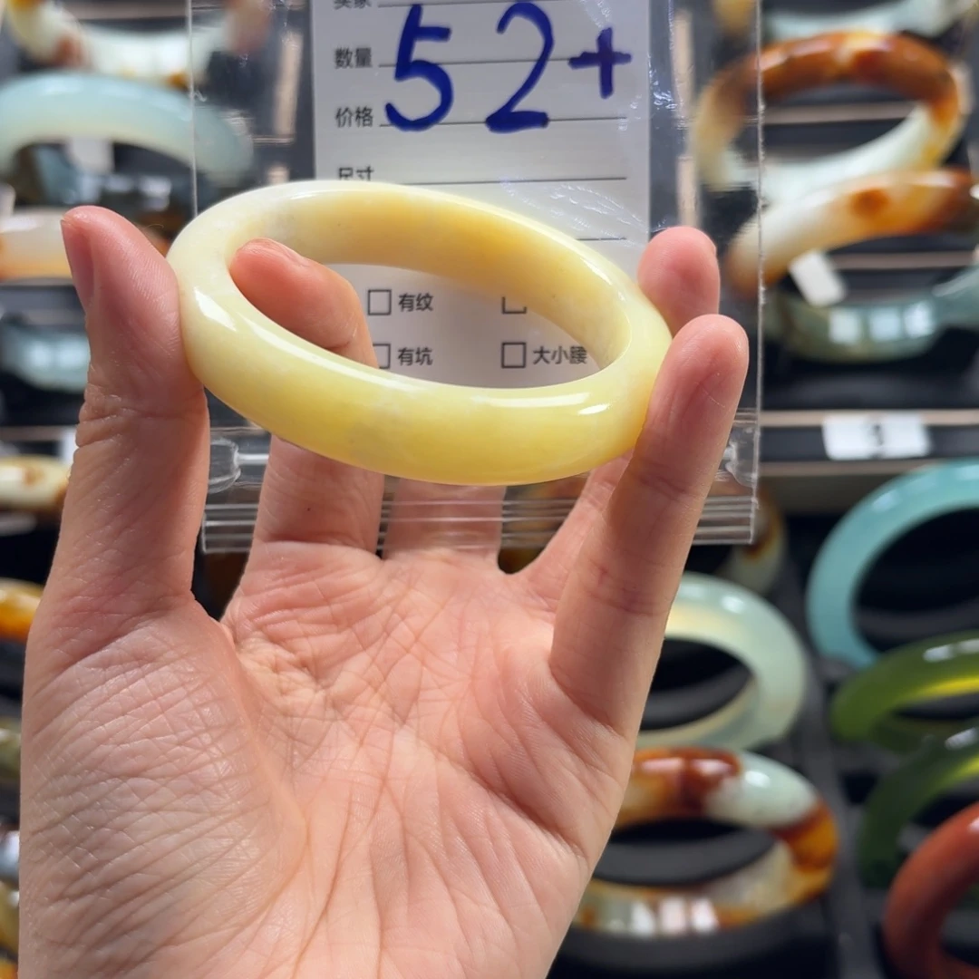 蛇纹石玉未镶嵌手镯19