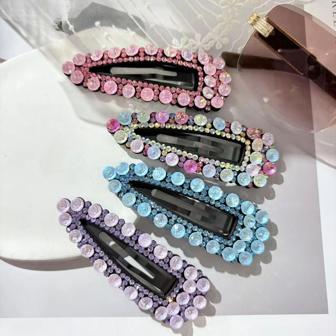 35韩版施华仙女风BB夹轻奢边夹发夹发饰时尚百搭网红发饰