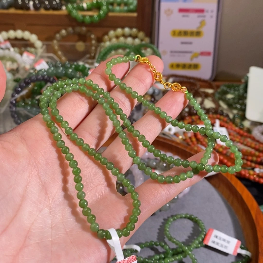 和田玉手链未镶嵌