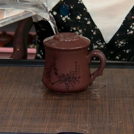 茶杯紫砂高货放漏