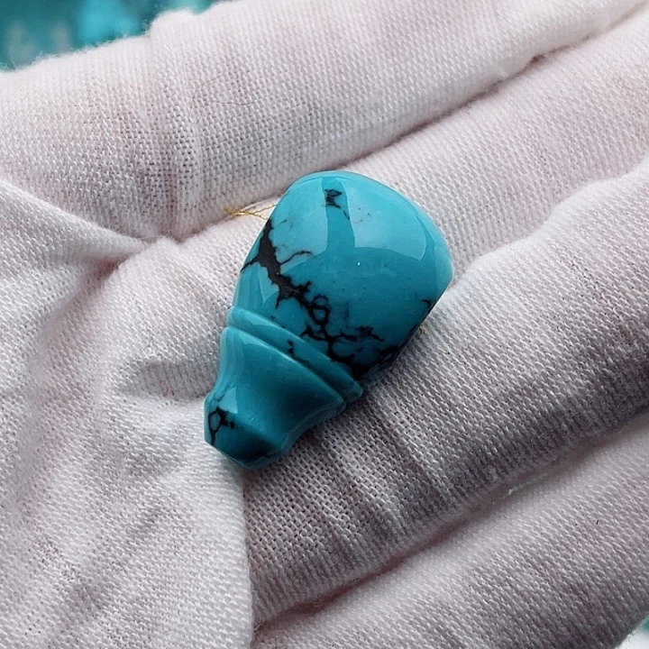 未镶嵌绿松石14.7m m