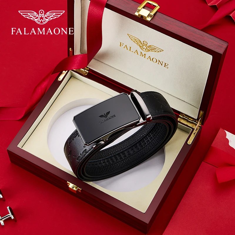 法莱阿玛尼腰带男士正品高档品牌真皮2025新款皮带男款男腰带推荐