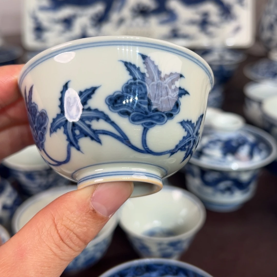仿明成化宫碗杯子