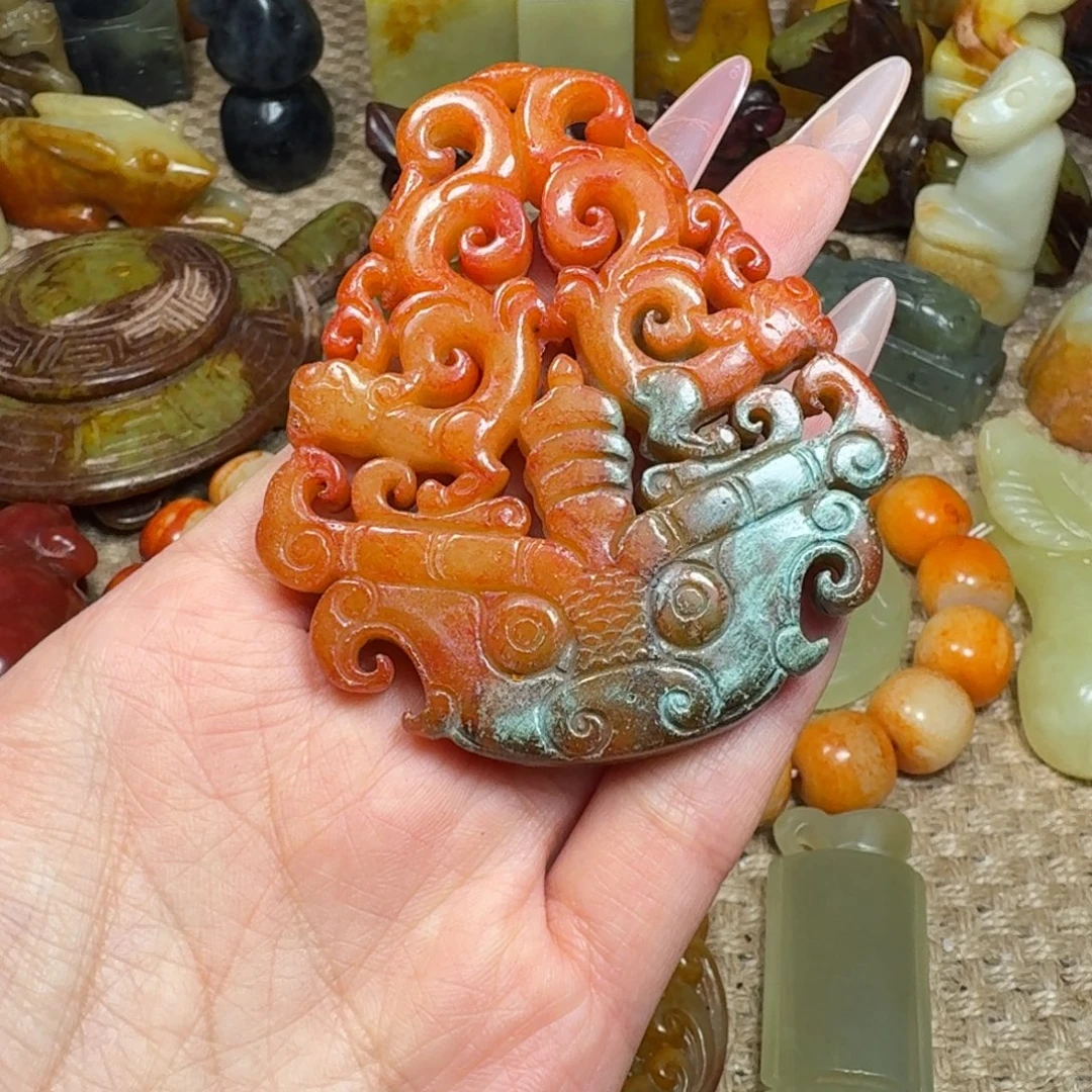 白玉菩提吊坠挂件