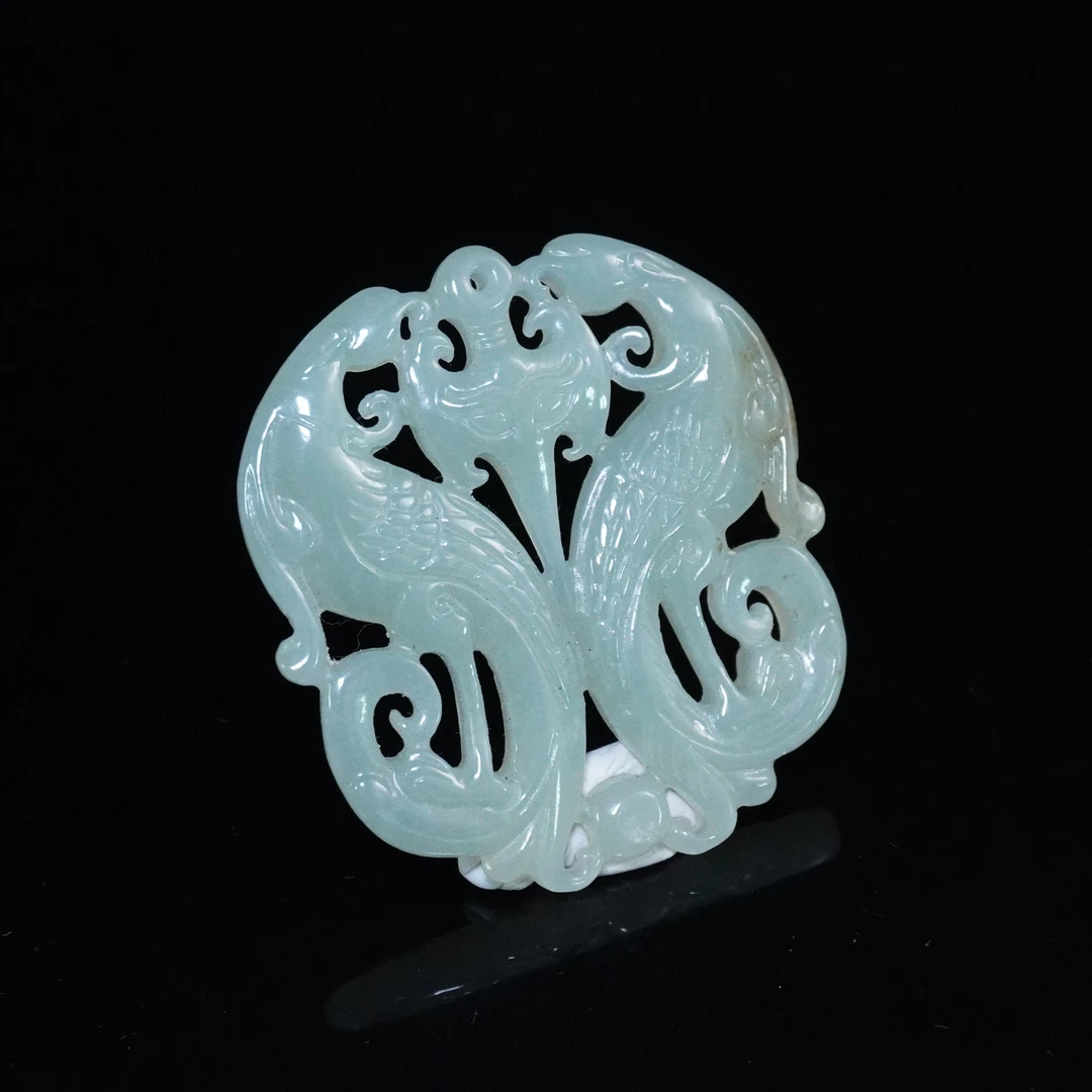 20世纪和田玉凤鸟佩185247*古玉*传承