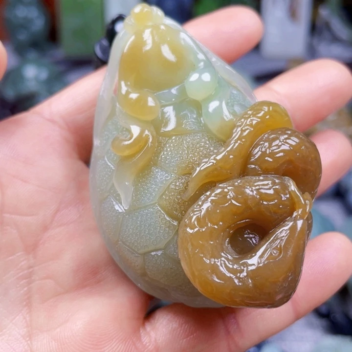 和田玉挂件未镶嵌