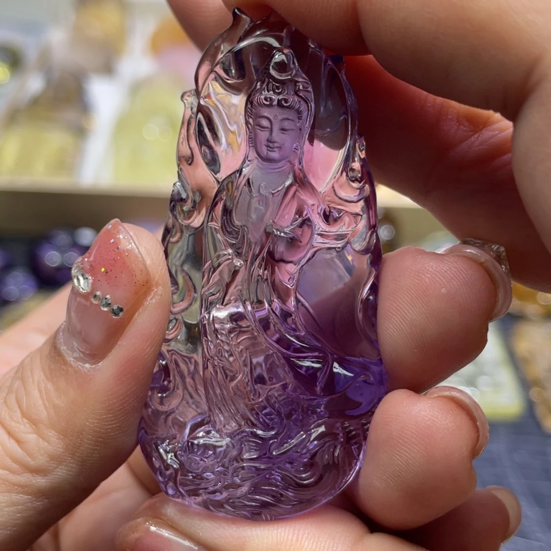 水晶颈饰未镶嵌定制