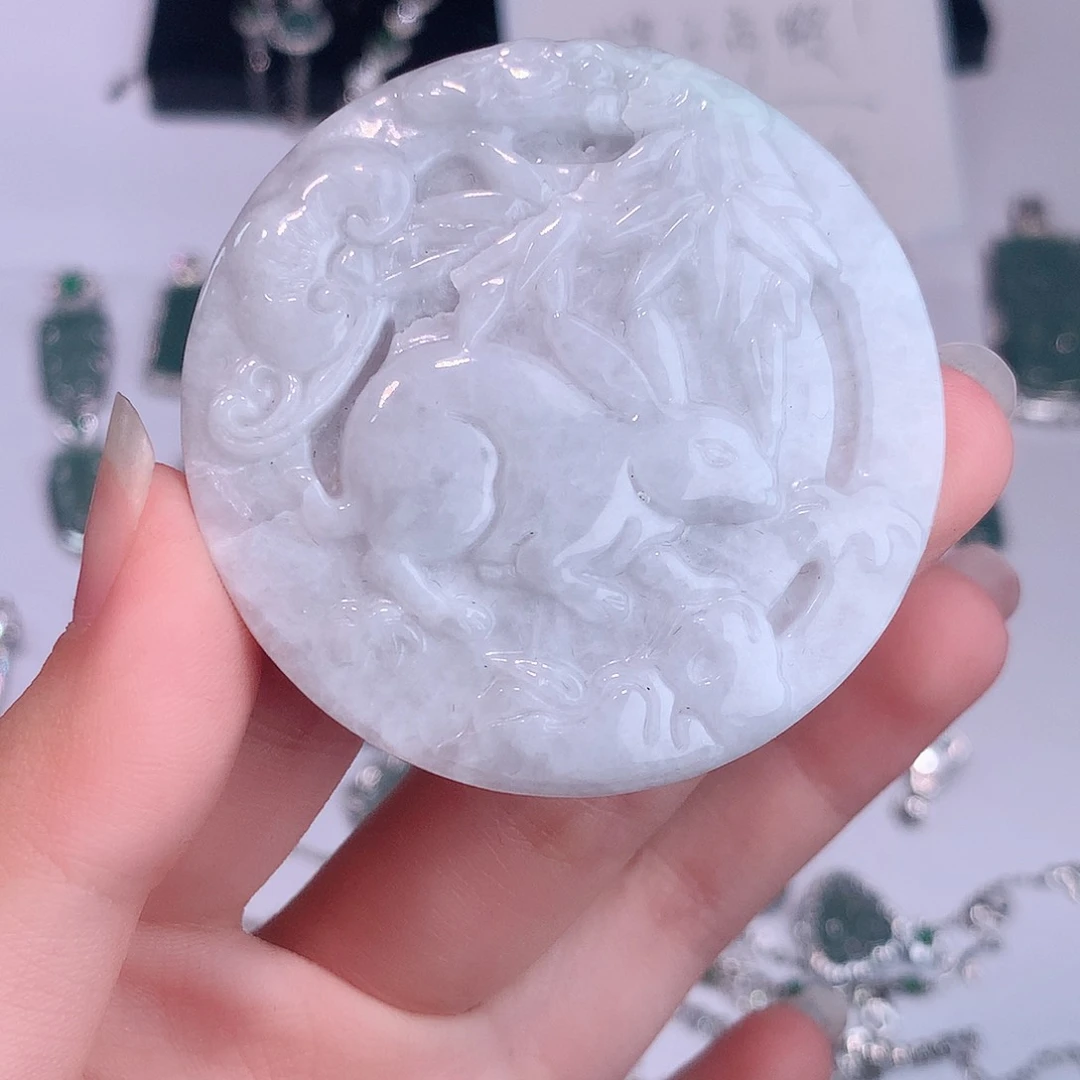 颈饰未镶嵌翡翠翡翠