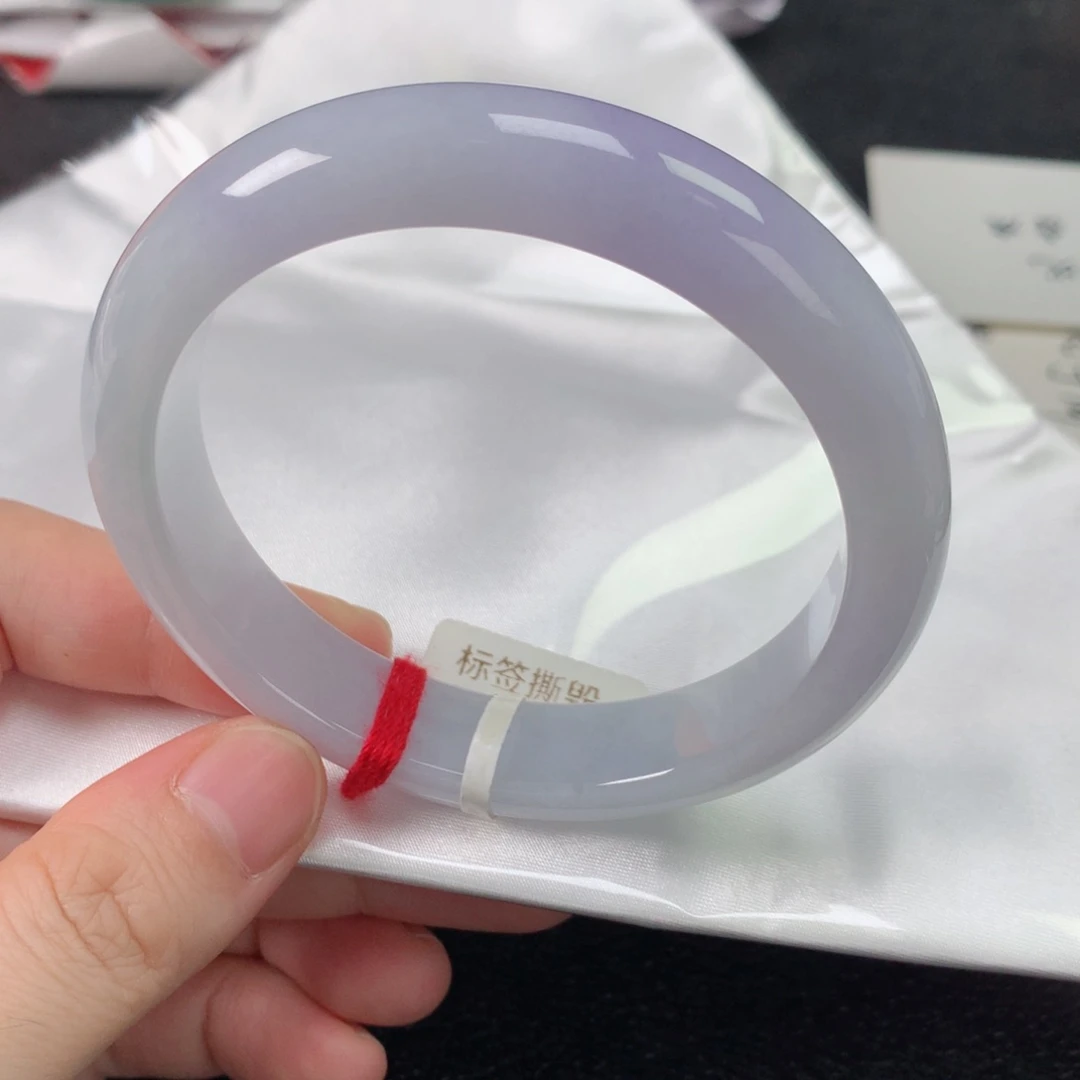 未镶嵌手镯翡翠缅甸天然翡翠手镯61