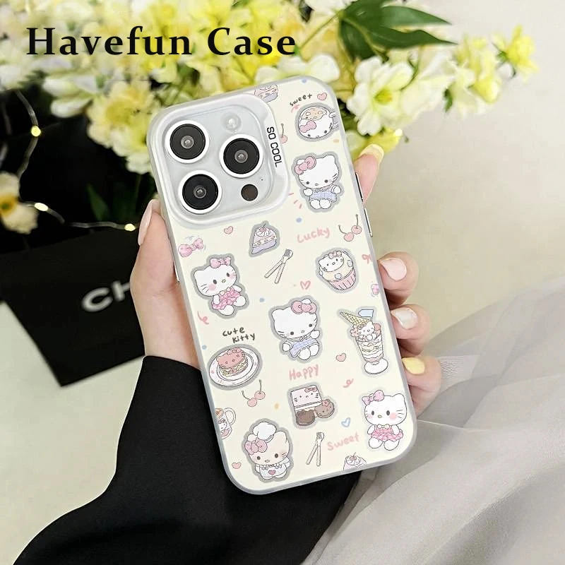 雅天立蛋糕kt合集适用iPhone1617苹果13/14手机壳华为vivoppo小米