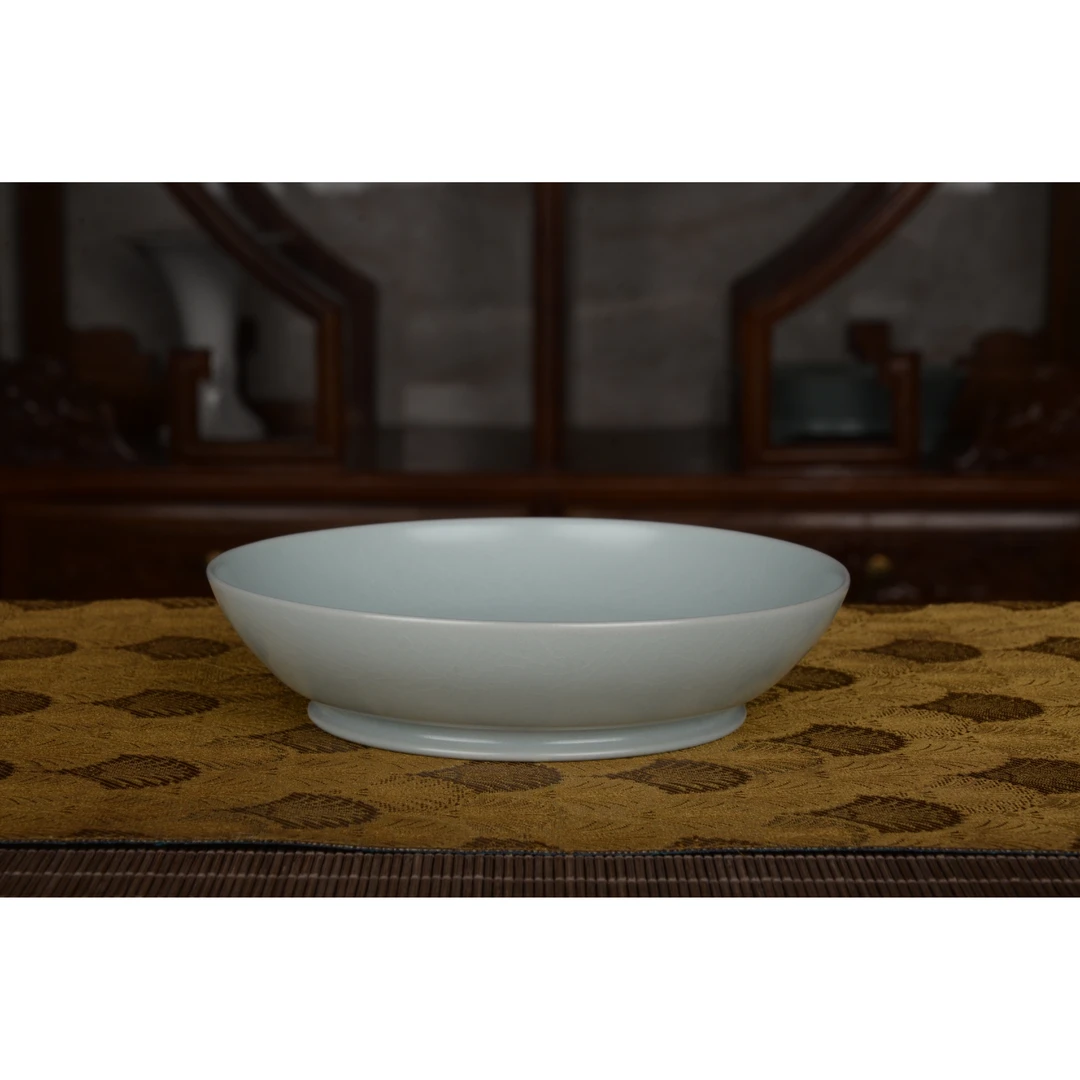 ZTQ青穹.坤舆圆洗 口径约13.5cm