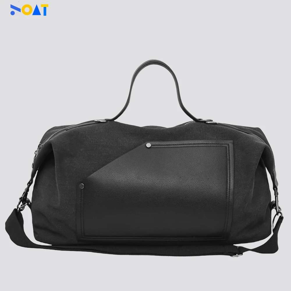 【Buer】帆布新款手提旅行包出差通勤李行袋大容量单肩斜挎包轻便