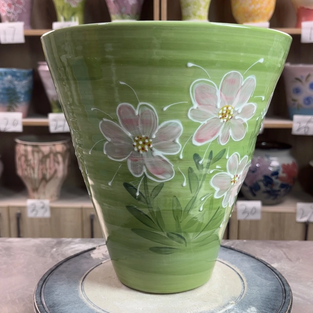 景德镇陶瓷花盆花盆