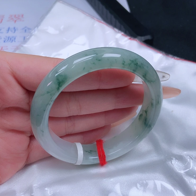 【闪购商品】未镶嵌手镯翡翠嫦****姐54-55圈口
