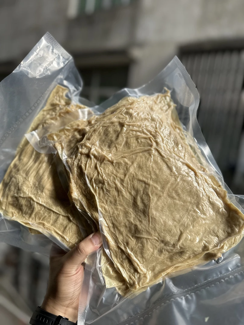 （信和臻选)本地农家手工豆皮 豆腐皮 柴火灶 真空包装 豆皮