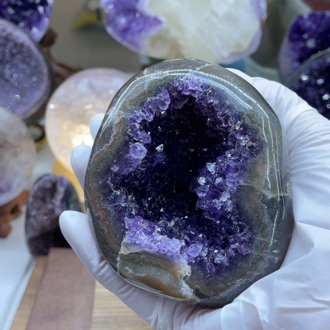 未镶嵌紫晶大型摆件（非配饰）