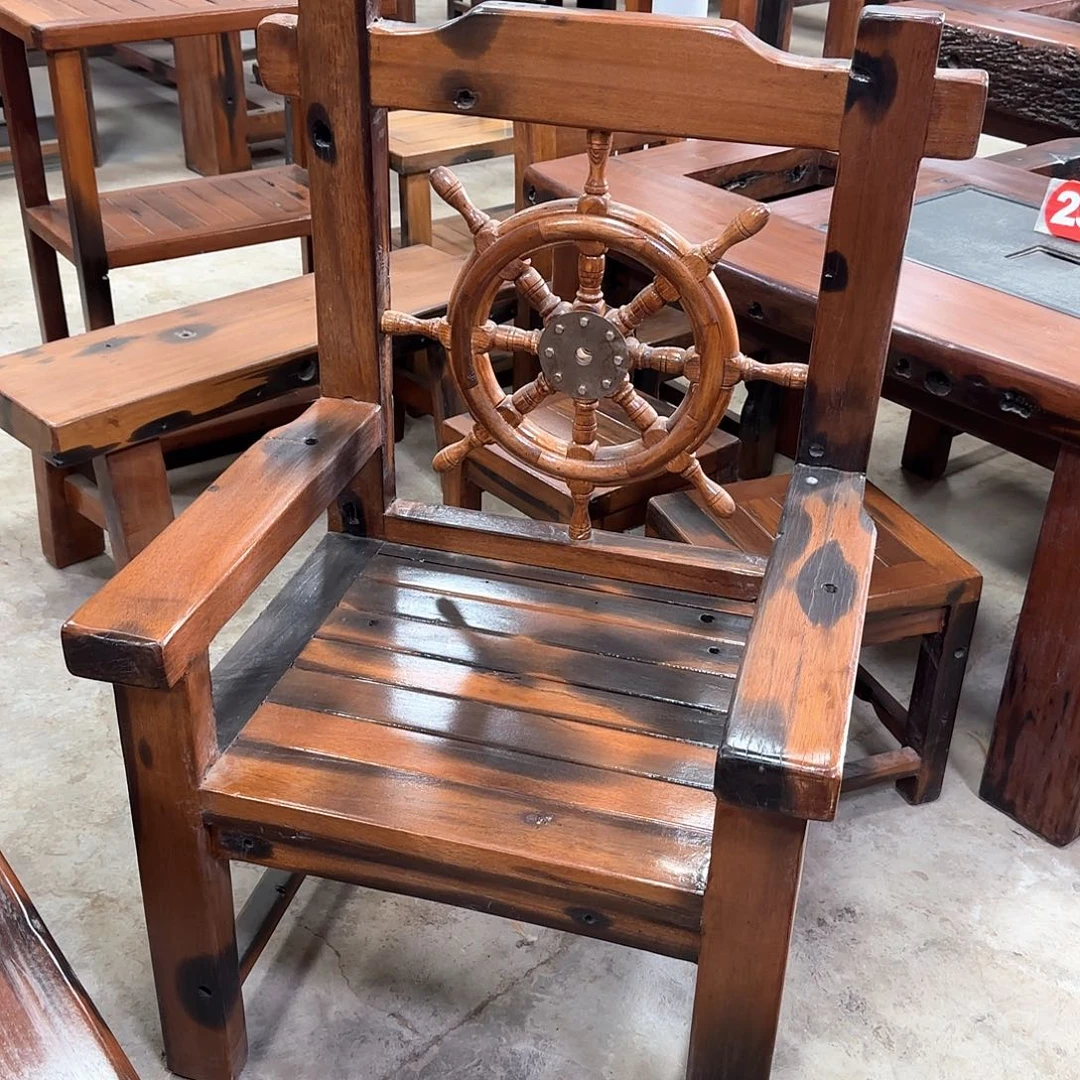 老船木老船木船舵椅