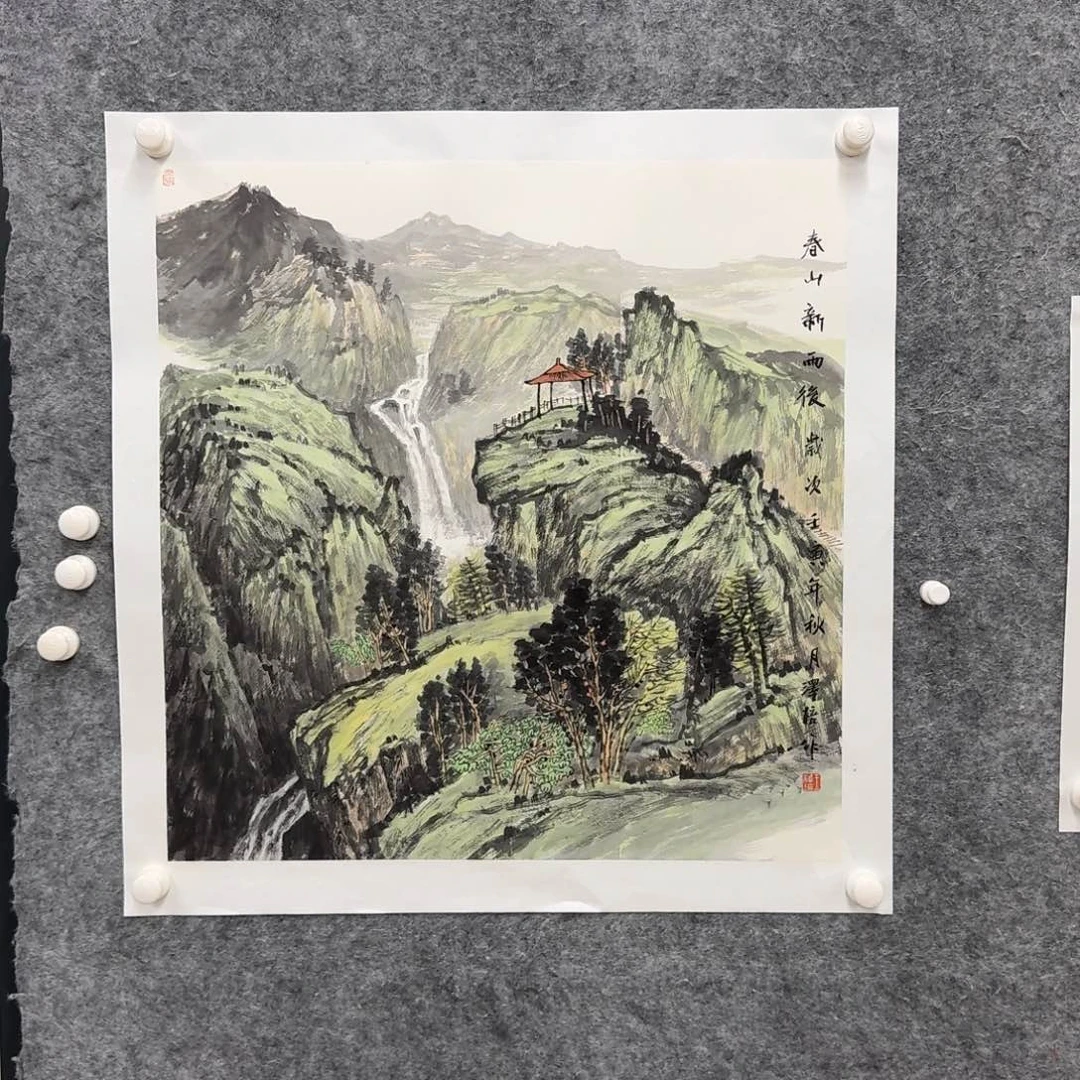 国画国画作品WZP老师
