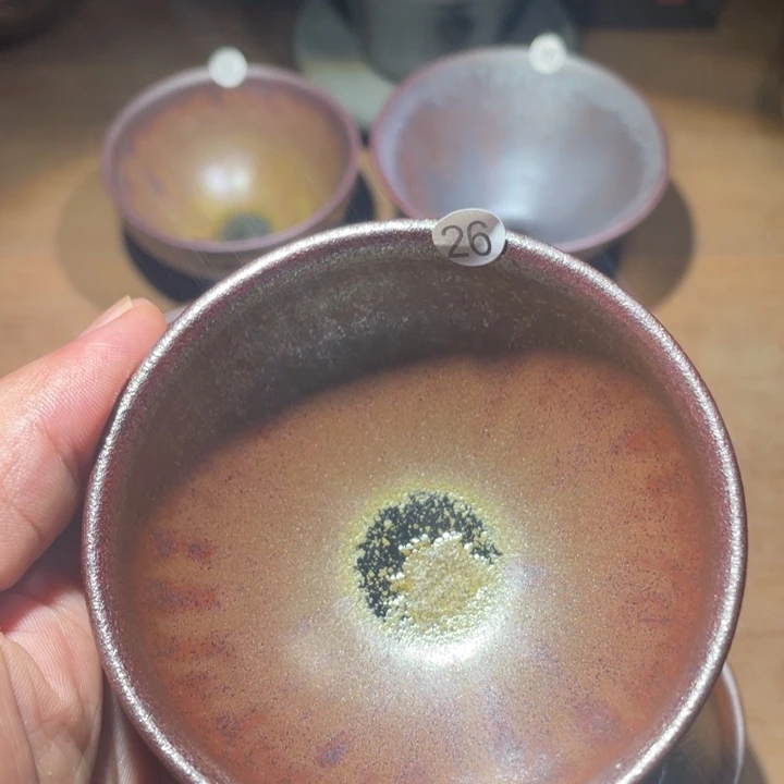 茶盏陆吉通天龙窑柴烧