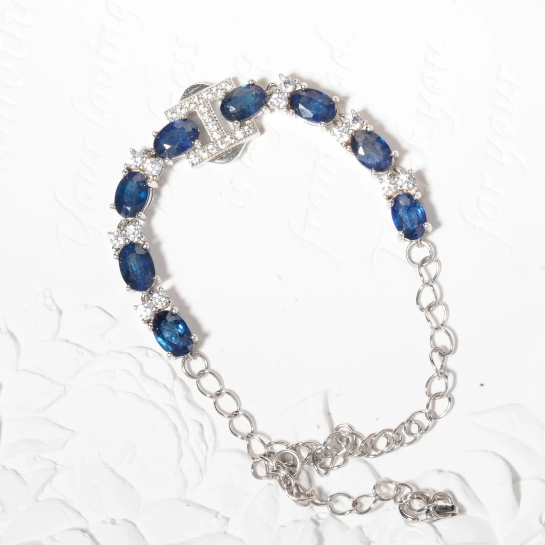 JSLBS0366蓝宝石手链（25分左右*8颗）