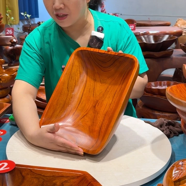 木香樟实木手工方盘