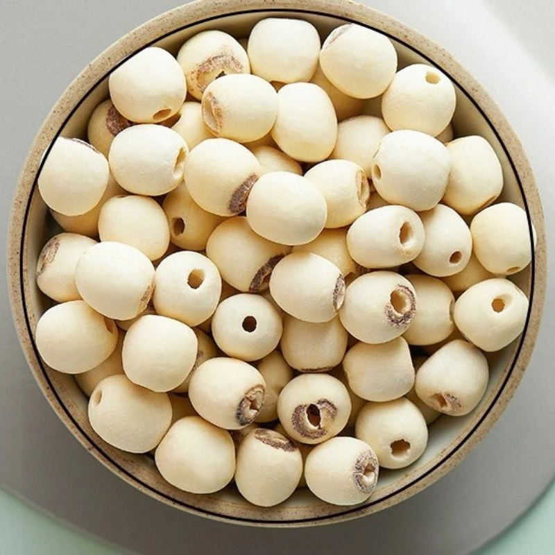 白洋淀农家去芯白莲子 2025年当季新莲 不泡药 不漂白 磨皮 去芯