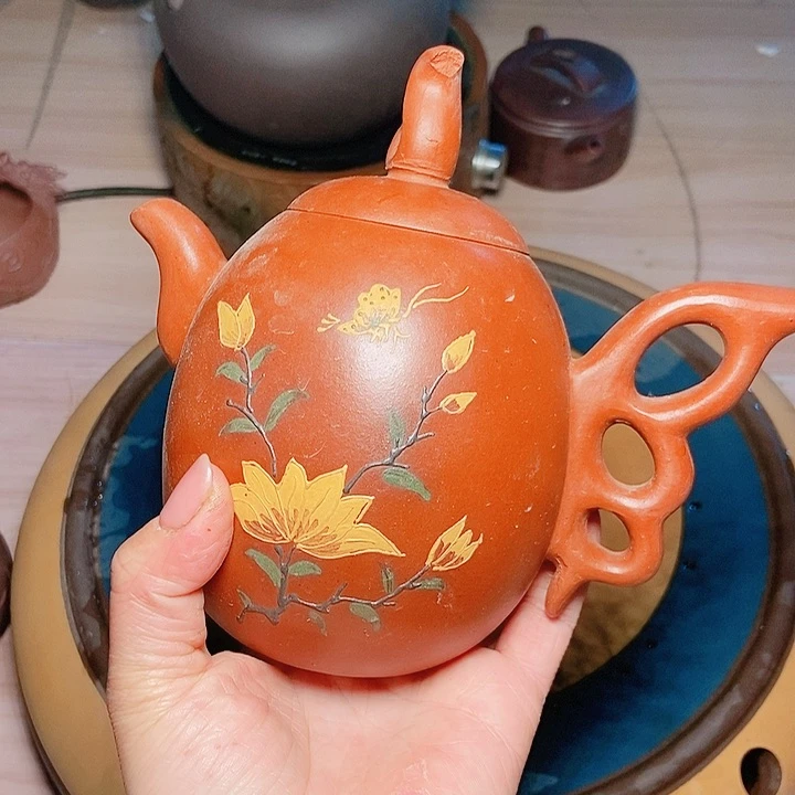 紫砂茶杯宜兴紫砂手工制作