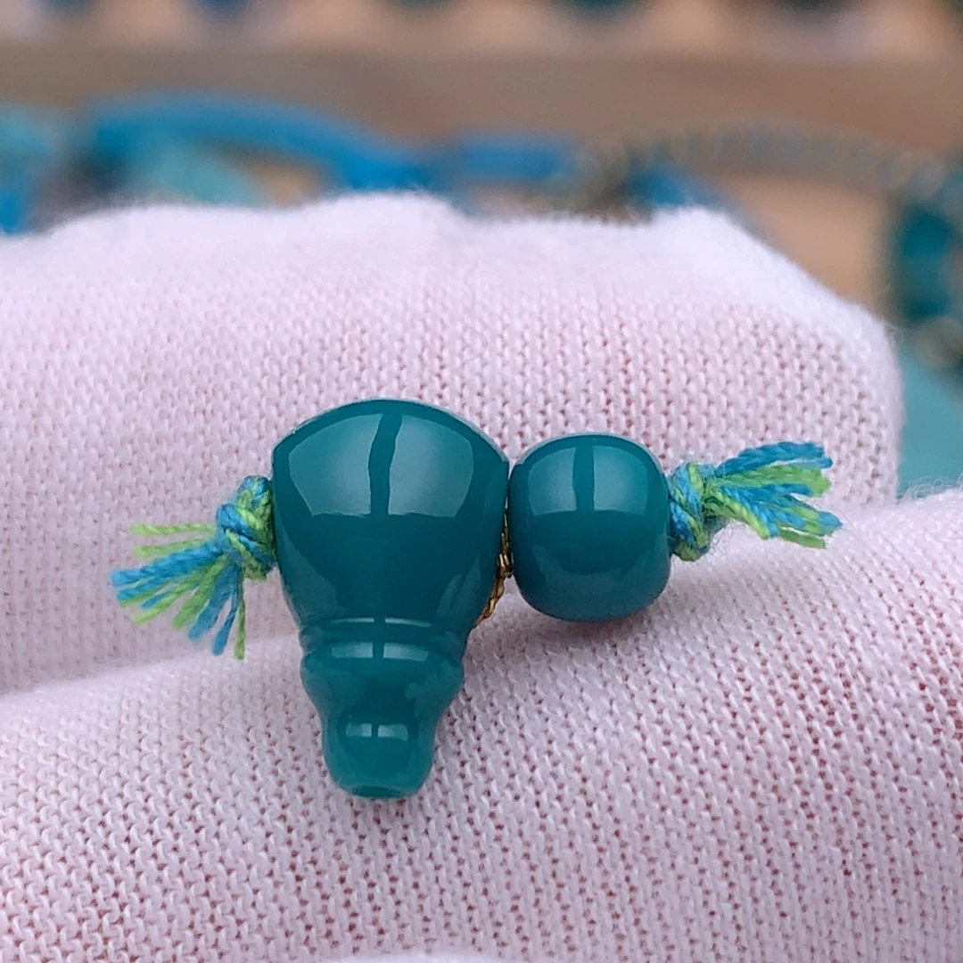 绿松石未镶嵌珠宝奇石7.5mm