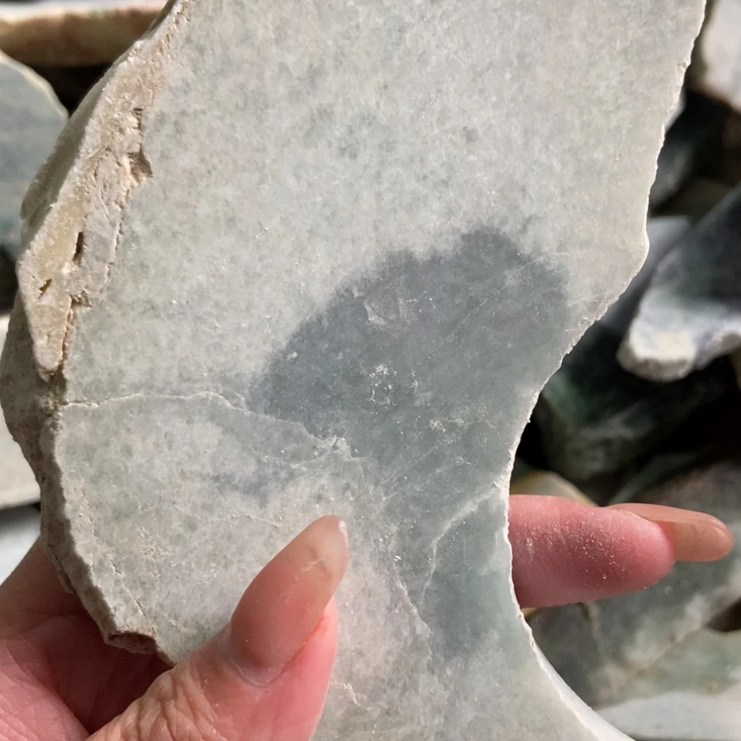 翡翠未镶嵌挂件天然翡翠