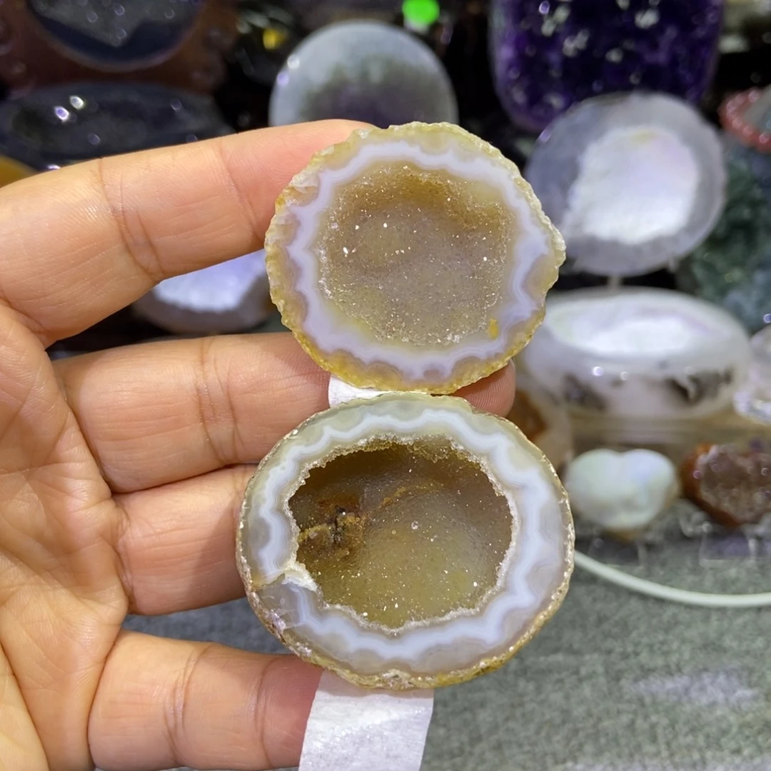 未镶嵌紫晶摆件水晶