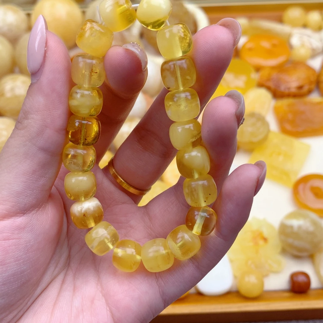 琥珀未镶嵌珠宝奇石