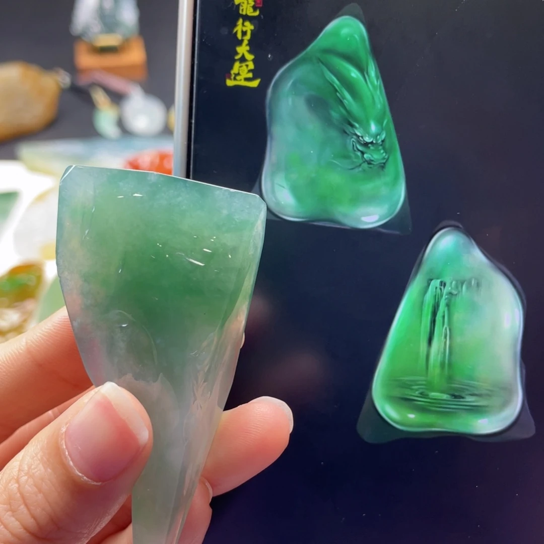 定制翡翠未镶嵌包工包料