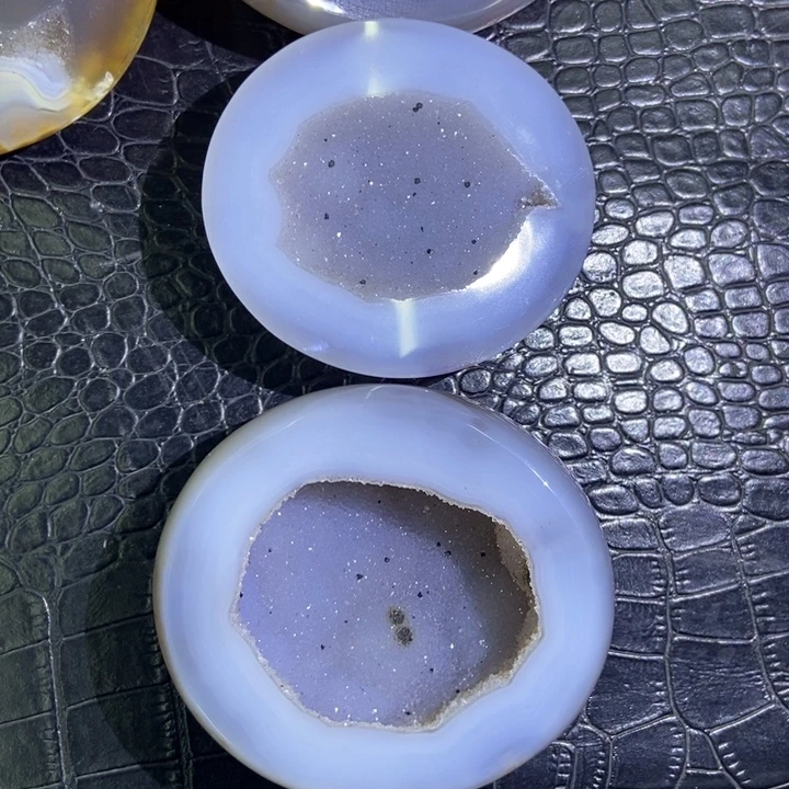 珠宝半成品水晶未镶嵌聚宝盆