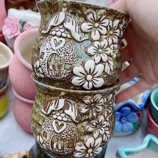 多肉绿植陶瓷花盆