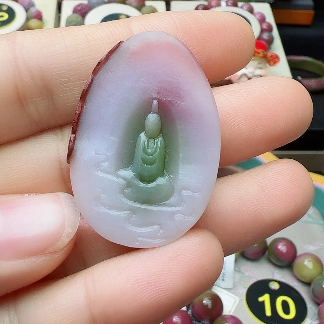 石英质玉定制未镶嵌杰****2盐源