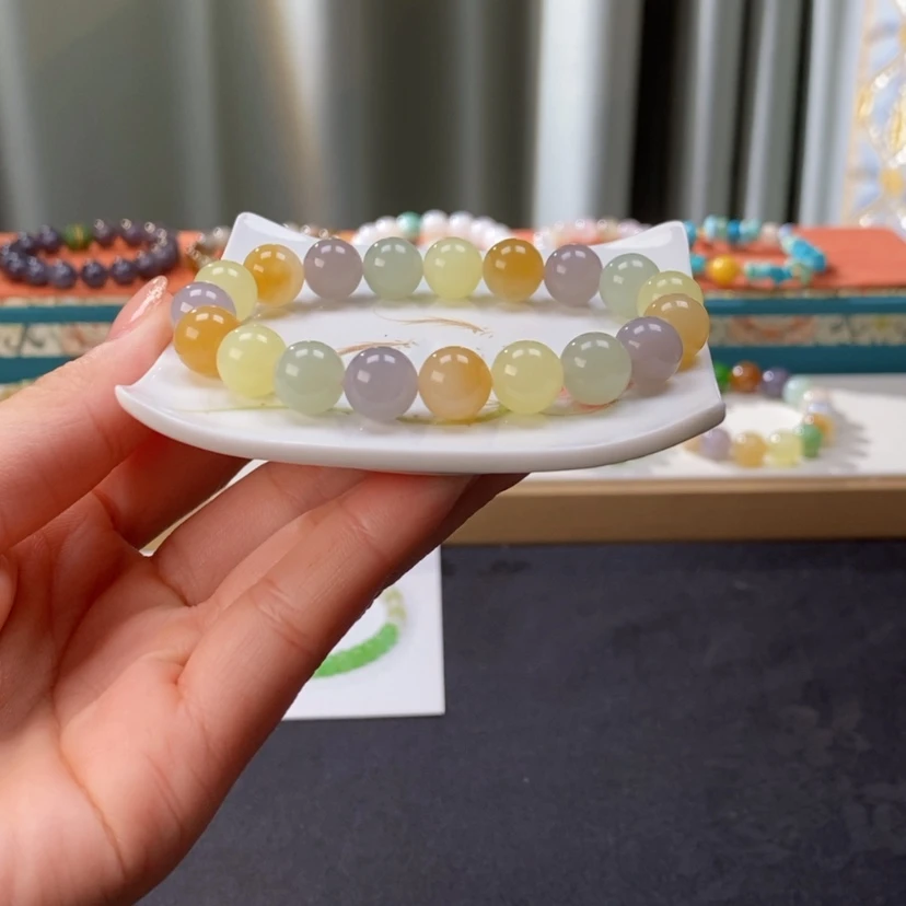 【闪购商品】未镶嵌手链和田玉（糖玉）