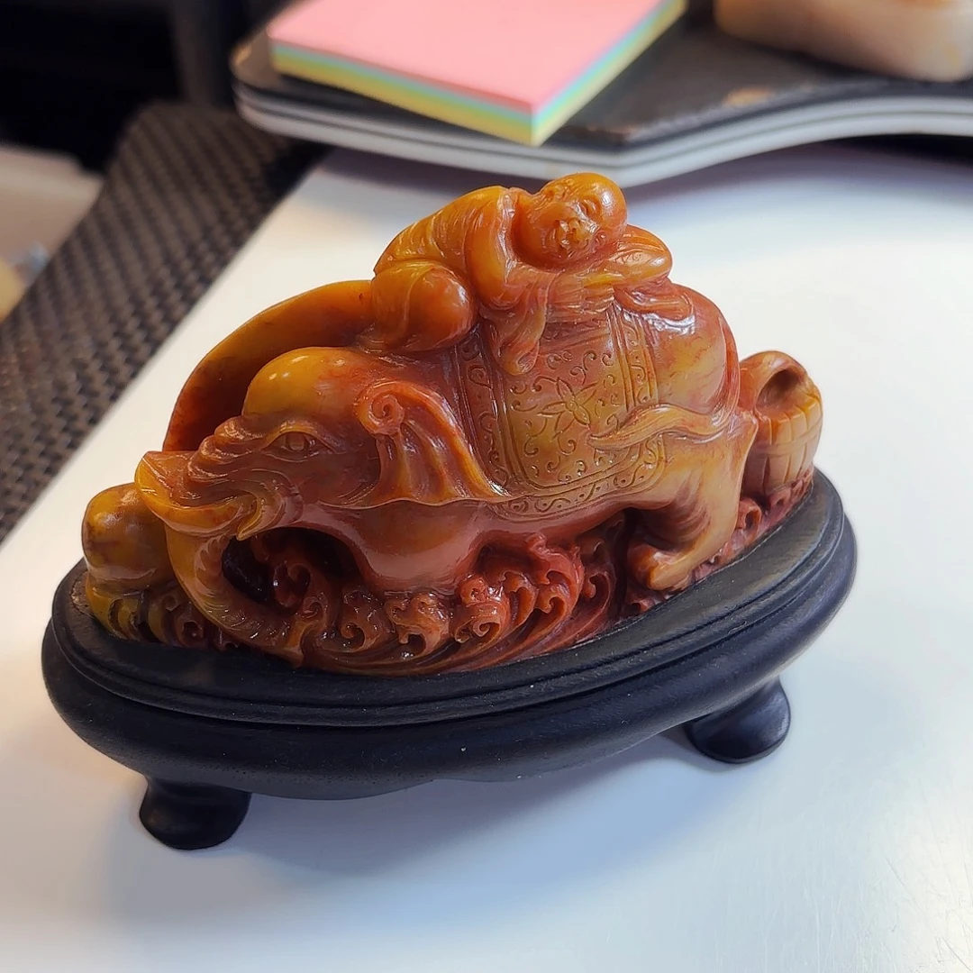 青田石印石苹果和三星也要