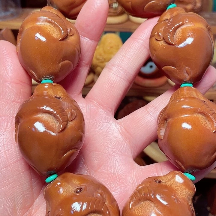 手串/手链橄榄核小牛生命手持3.5